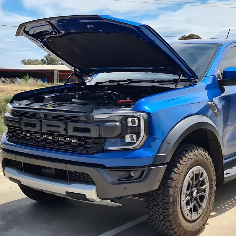 GMF4X4 STRUT-1002 (1002-Strut)  Bonnet Strut Kit w/ PSG UHF Bracket Incorporated To Suit Ranger/Everest/Raptor RA 2023+