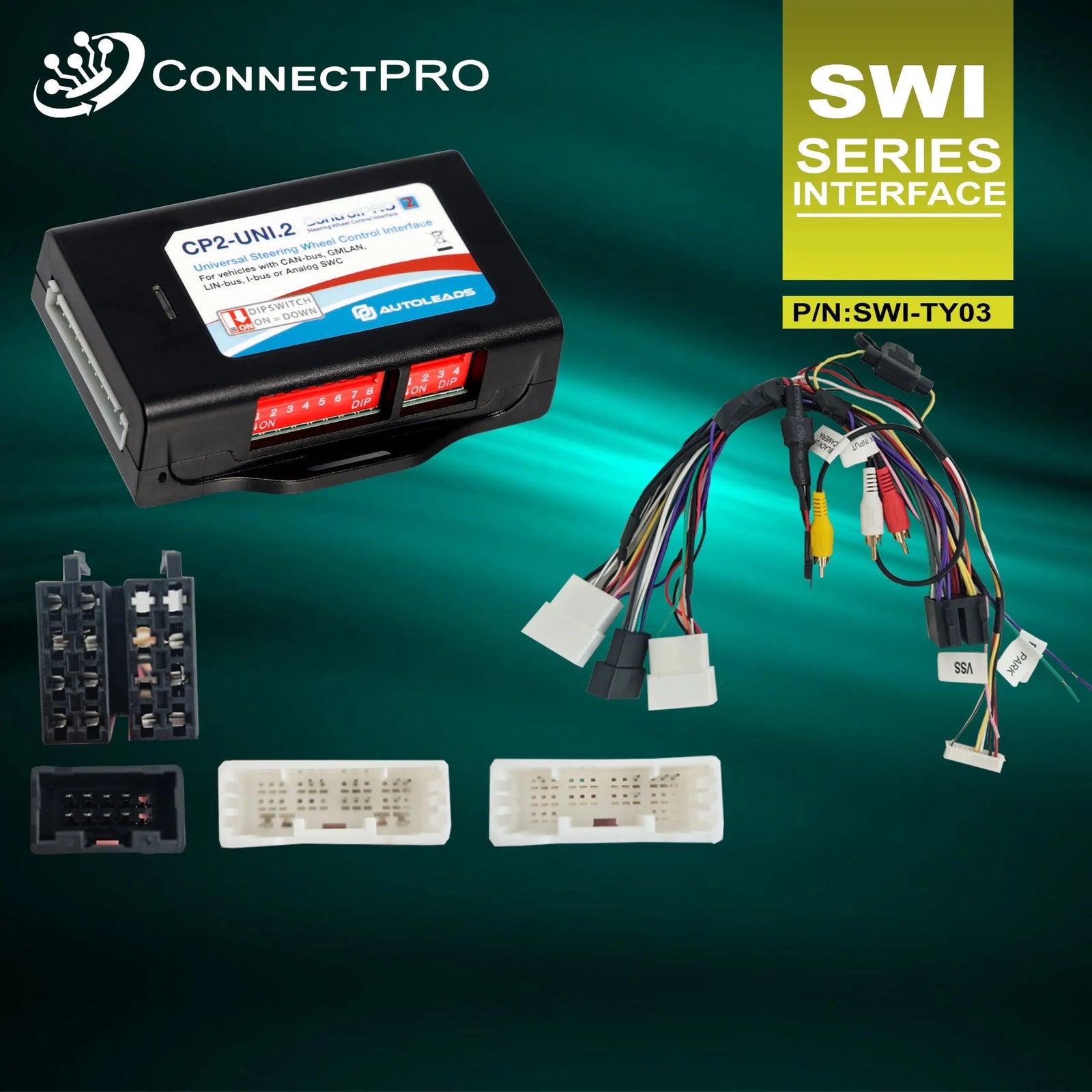ConnectPro SWI-TY03 Toyota Steering Wheel Control Retention Interface Kit