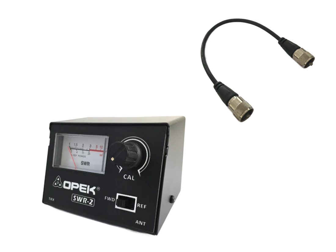 OPEK SWR-2 - SWR Meter with 300mm Patch Lead