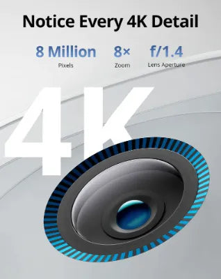 eufy T8871TW1 | eufyCam 3 4K Wireless Security Camera 3 (S330) 2-Camera Kit