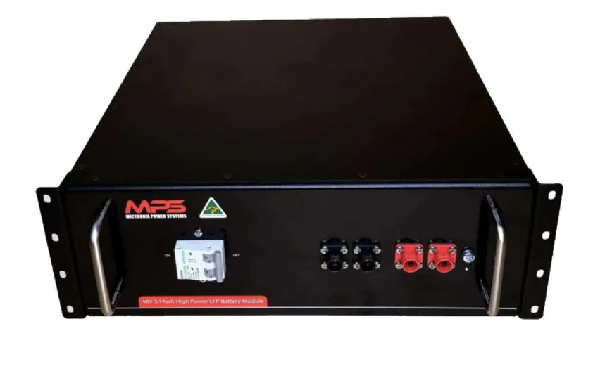 Mictronix Power Systems MPS-48-5.1 Rack Mount Lithium Battery Module 48V 5.1kWh