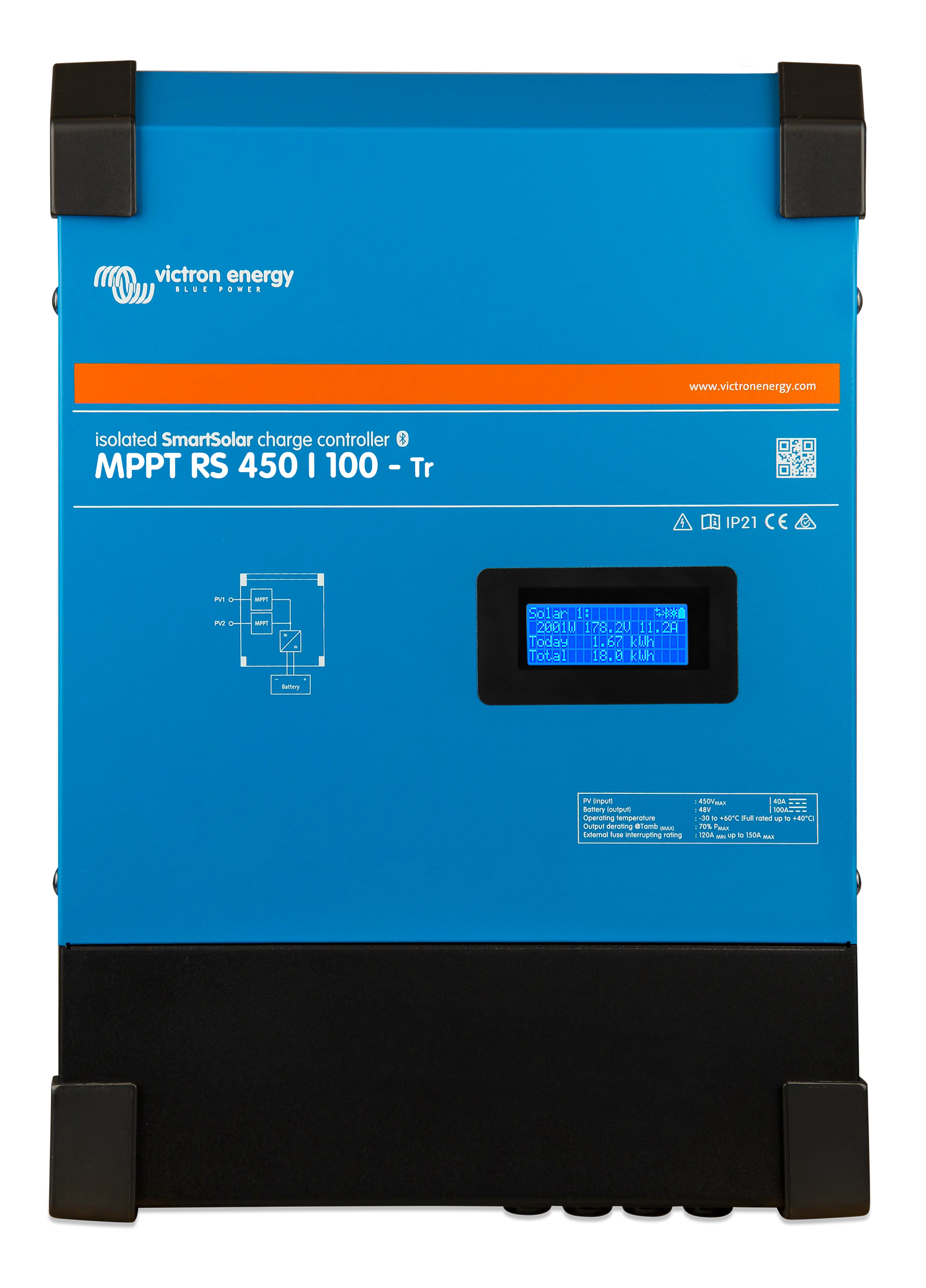 Victron Energy SCC145110410 SmartSolar MPPT RS 450/100-TR