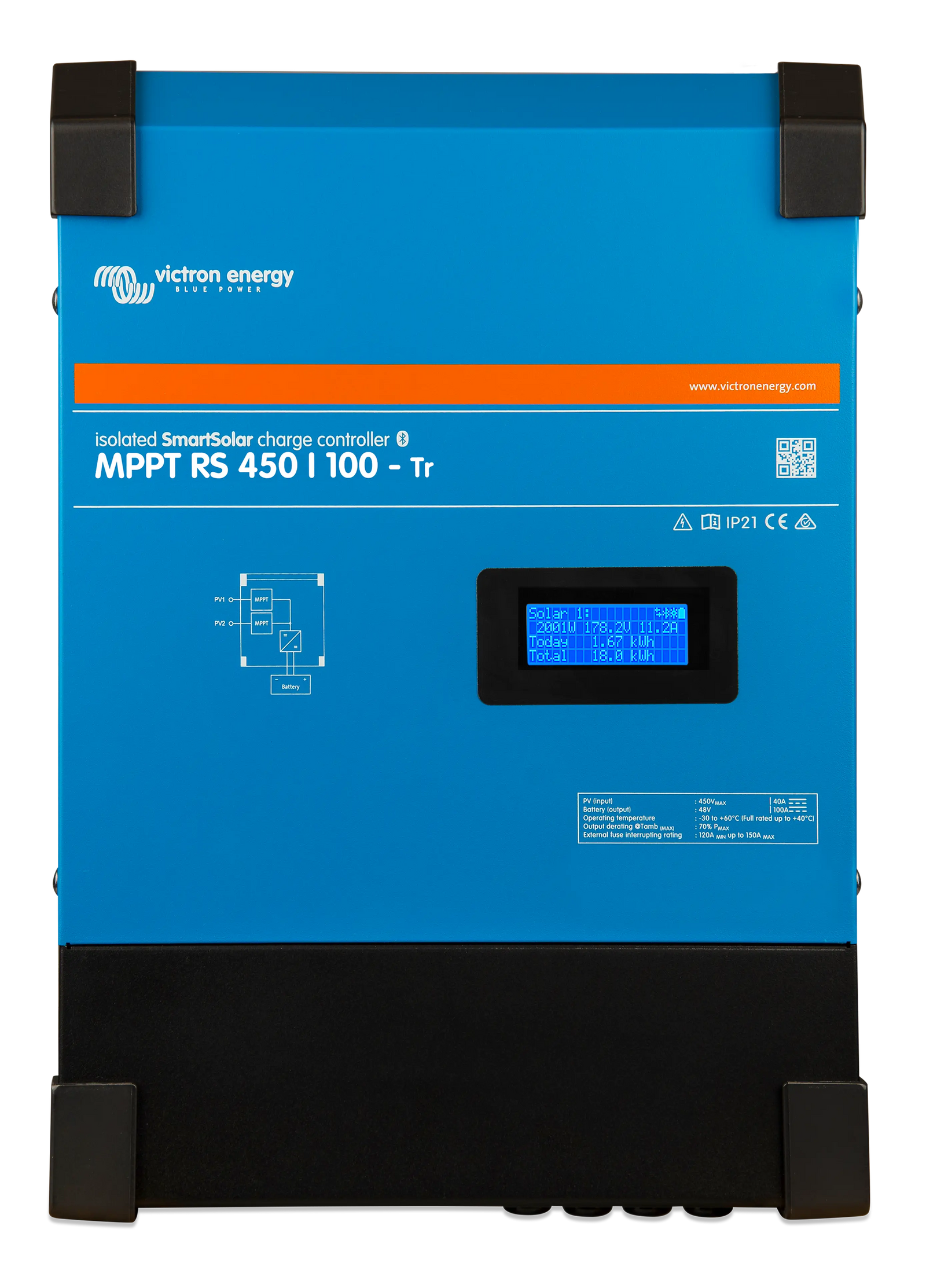 Victron Energy SCC145110410 SmartSolar MPPT RS 450/100-TR