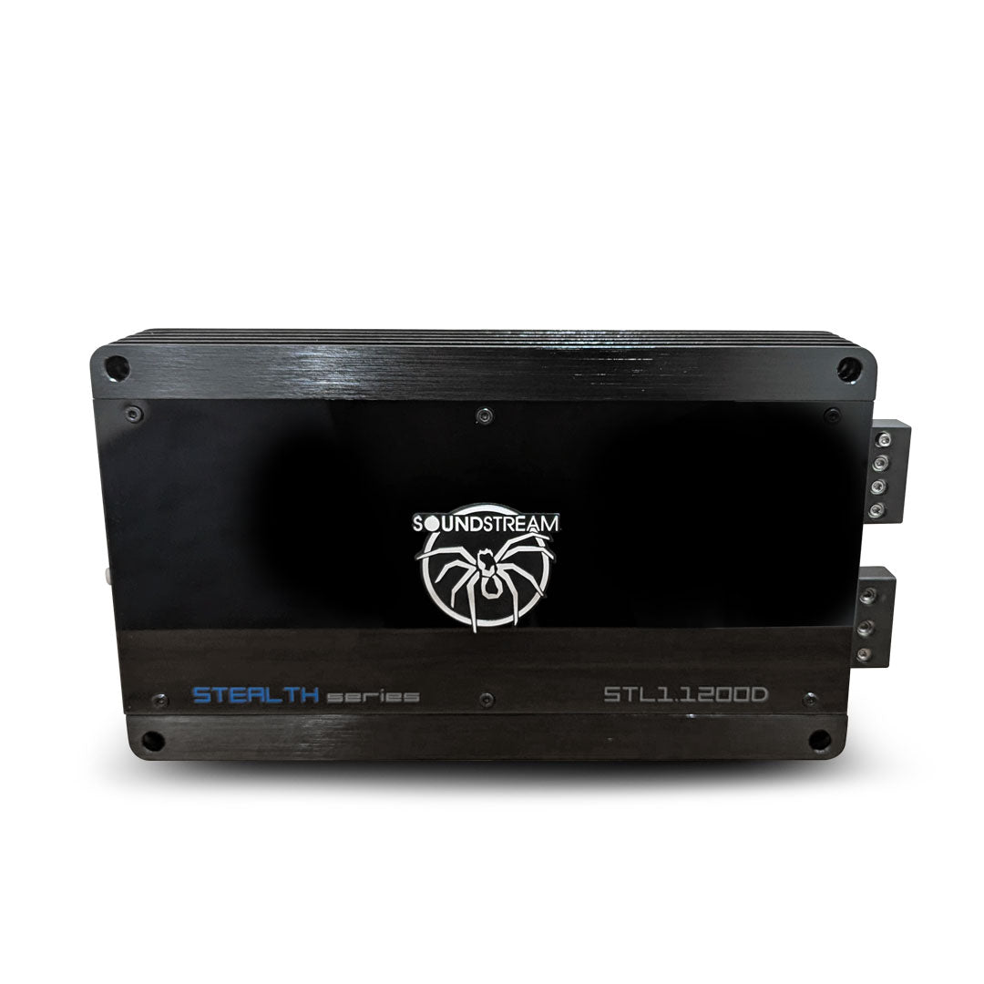 Soundstream STL1.1200D | 1200W Stealth Series Class-D Monoblock Amplifier