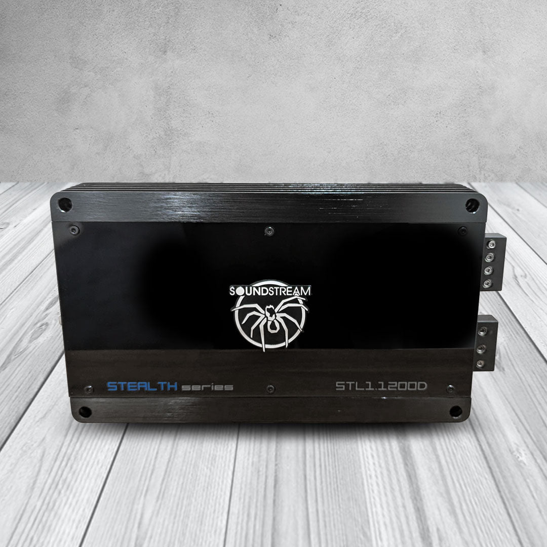 Soundstream STL1.1200D | 1200W Stealth Series Class-D Monoblock Amplifier