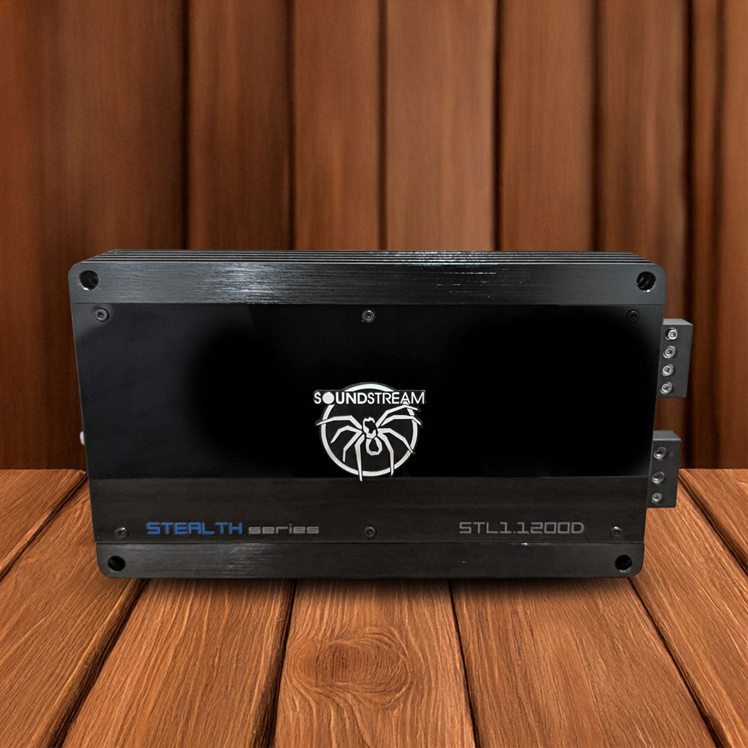 Soundstream STL1.1200D | 1200W Stealth Series Class-D Monoblock Amplifier