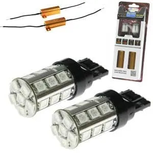 Aerpro T20S24A Replacement Bulb 20mm Wedge Single Pole 24 LED Amber