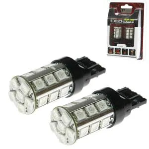 Aerpro T20S24R Replacement Bulb 20mm Wedge Single Pole 24 LED Red
