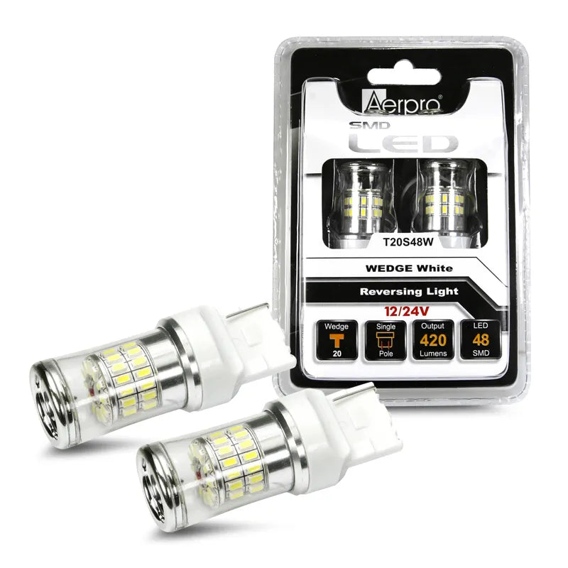 Aerpro T20S48W 48x T20S SMD Wedge - White