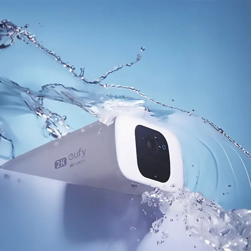 eufy T8124CW1 Wire-Free Spotlight Cam 2K Solar SoloCam S40
