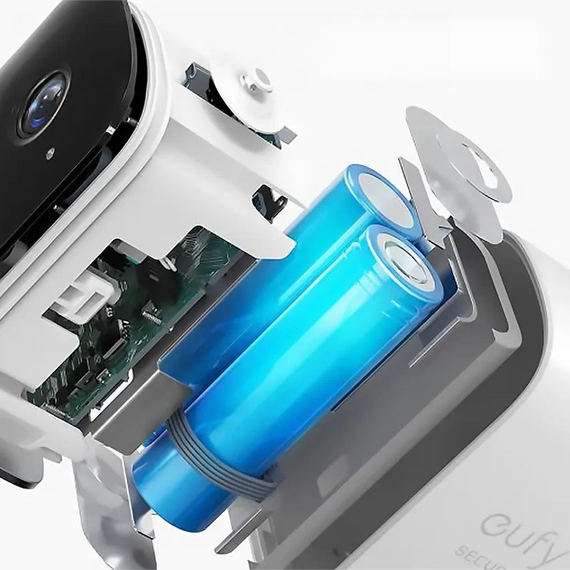 eufy T8863CD1 2C Pro Wireless Home Security System 2K 4-Camera Set