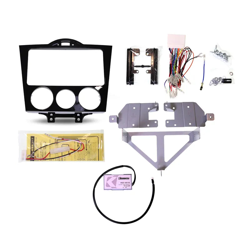 Kanatechs TBXE-T003R Gloss Black Professional Install Kit to Suit Mazda RX8 2003-2008