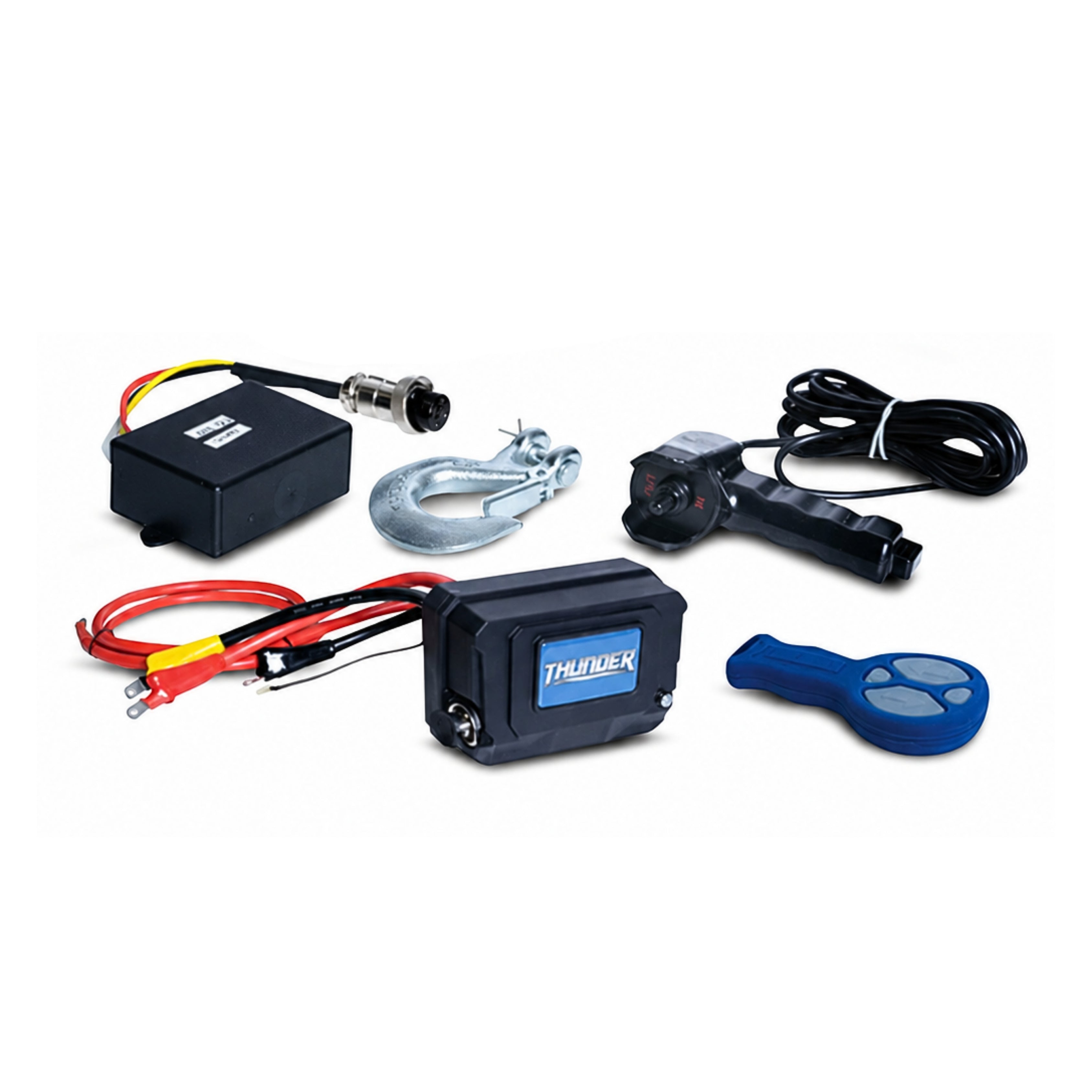 Thunder TDR02095 12V 9500lbs 4WD Winch