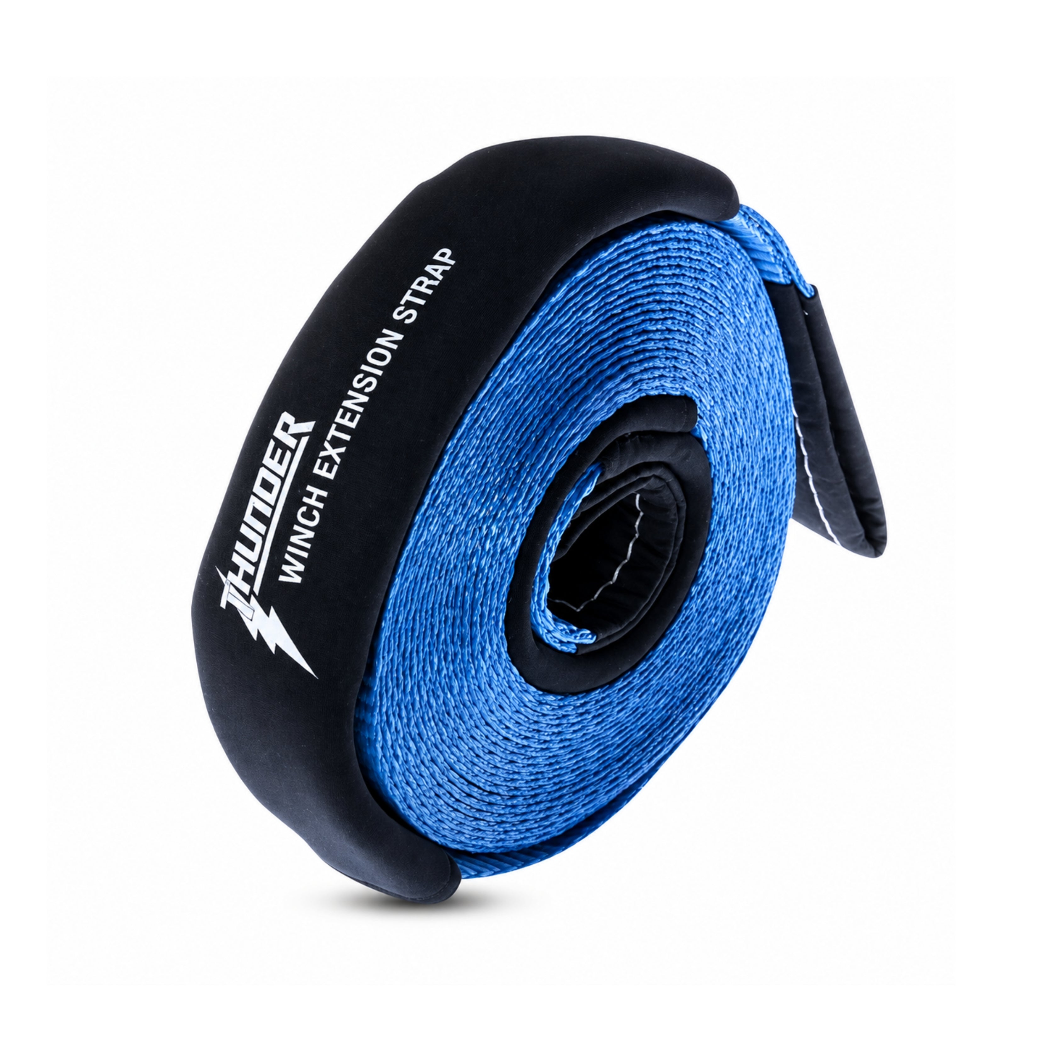 Thunder TDR04009 10M Winch Extension Strap With Reinforced Ends