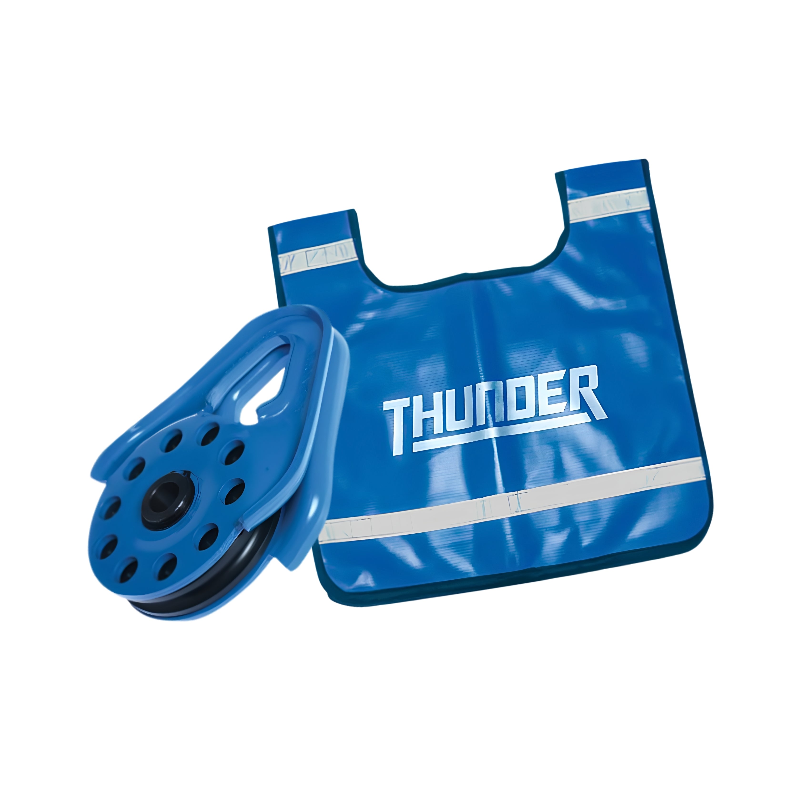 Thunder TDR04010 Complete 4WD Recovery Kit - 8000KG with Free Winch Damper & Snatch Block