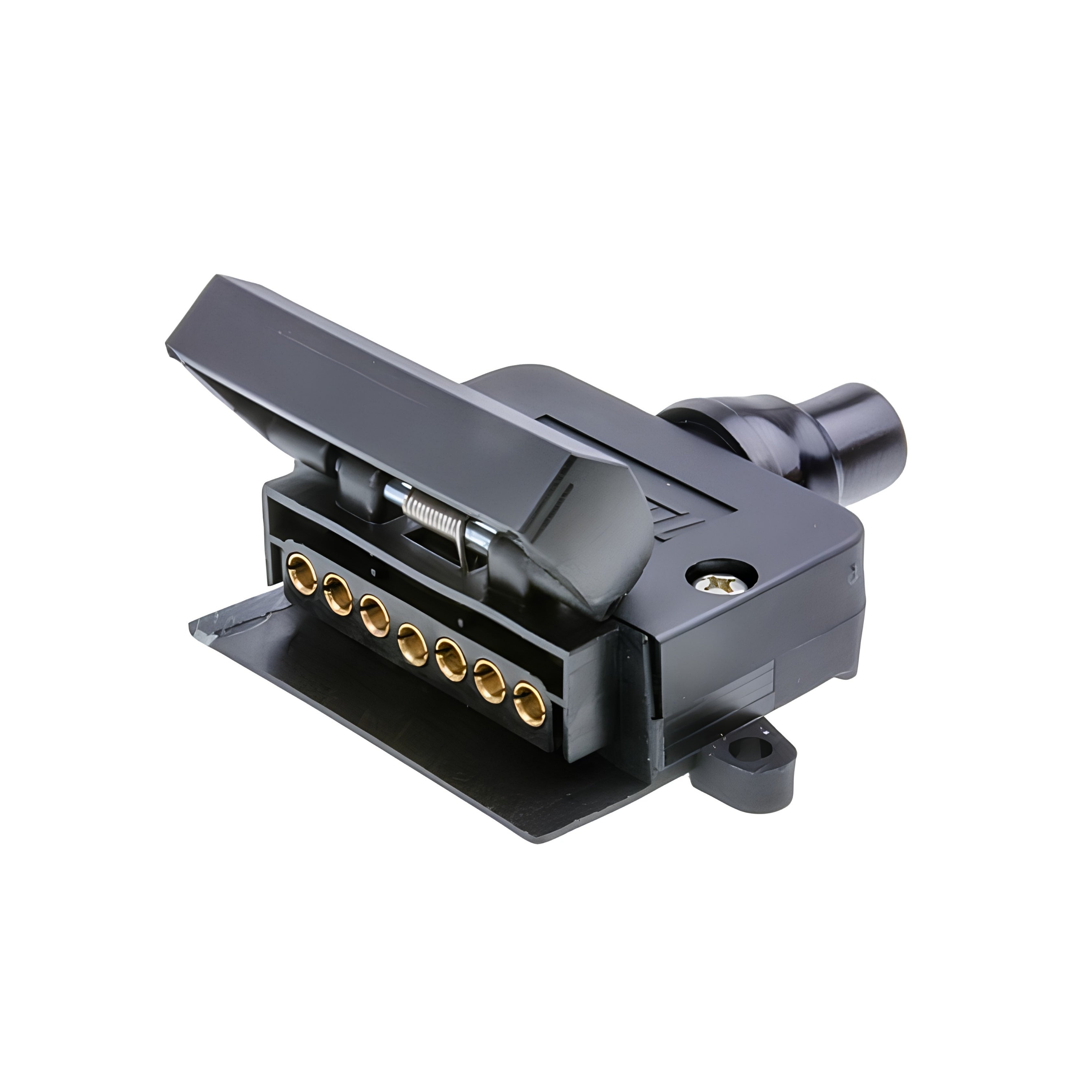 Thunder TDR06904 7 Pin Flat Plastic Trailer Socket