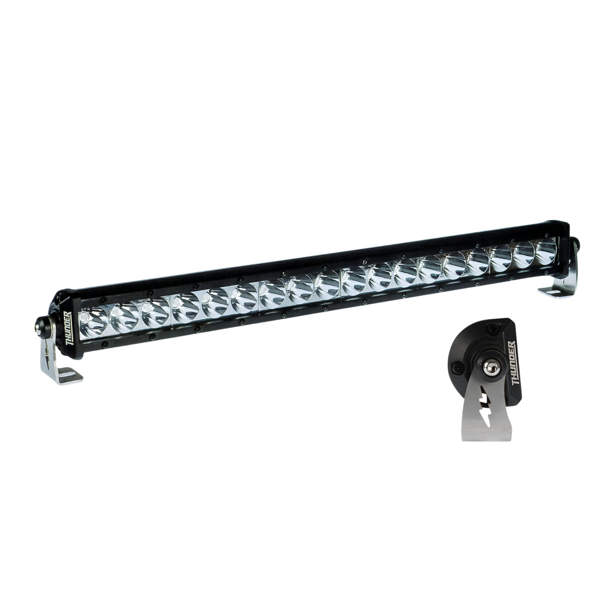 Thunder TDR08120 12/24V 54W 18 LED Driving Light Bar - Single Row