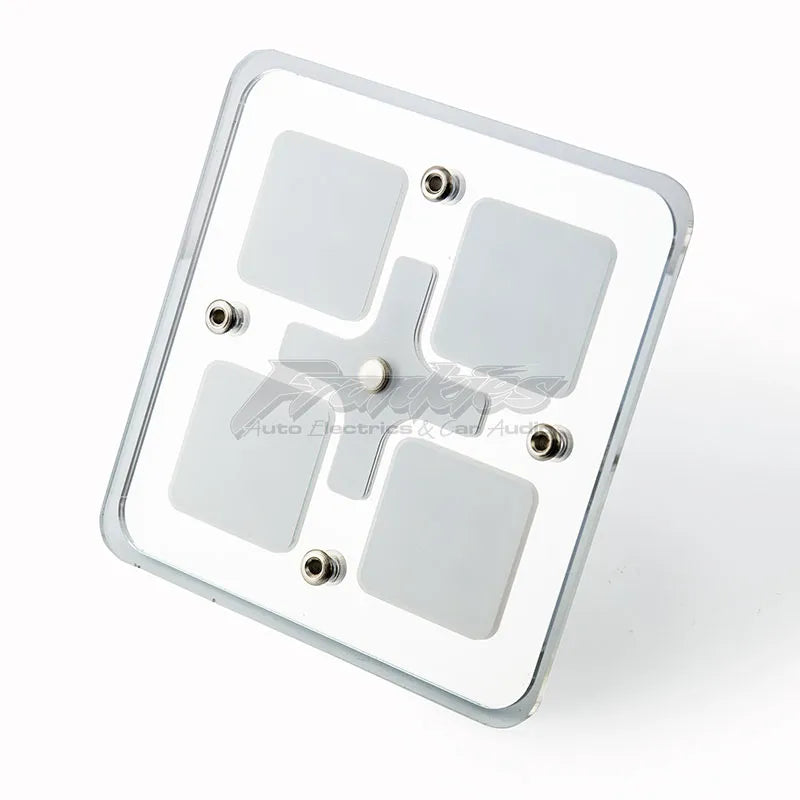 Thunder TDR08502 12V Square LED Interior Mirror Light