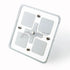 Thunder TDR08502 12V Square LED Interior Mirror Light