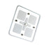 Thunder TDR08502 12V Square LED Interior Mirror Light
