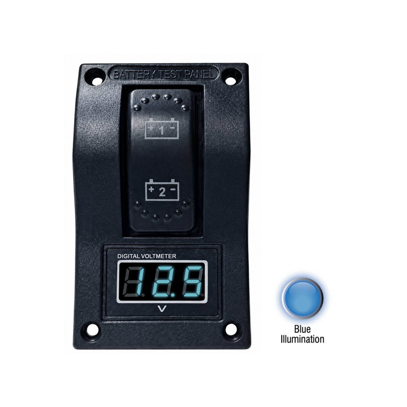 Thunder TDR11017 2.5-30V Dual Voltage Gauge w/ Switch