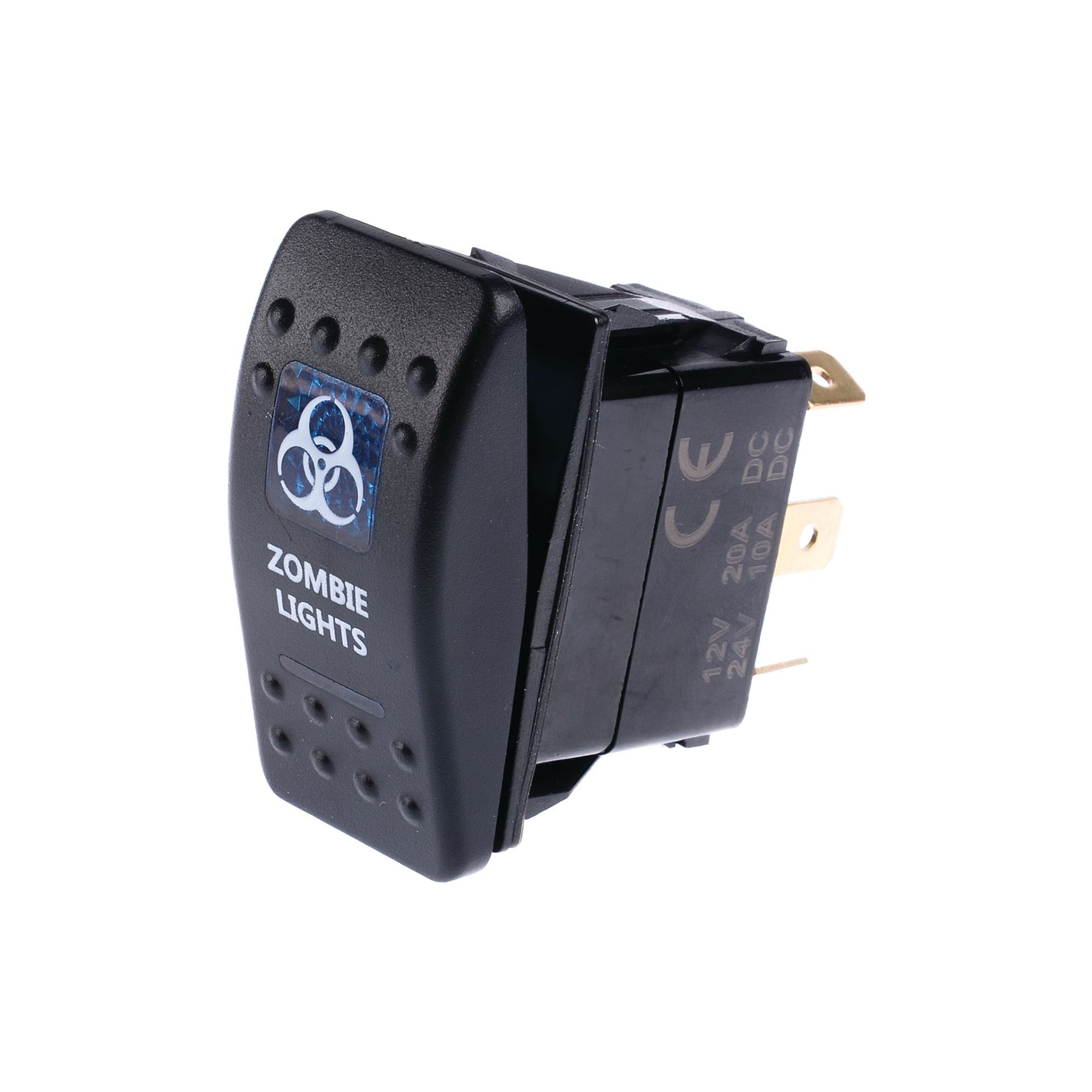 Thunder TDR11024 12/24V Rocker Switch - Zombie Lights
