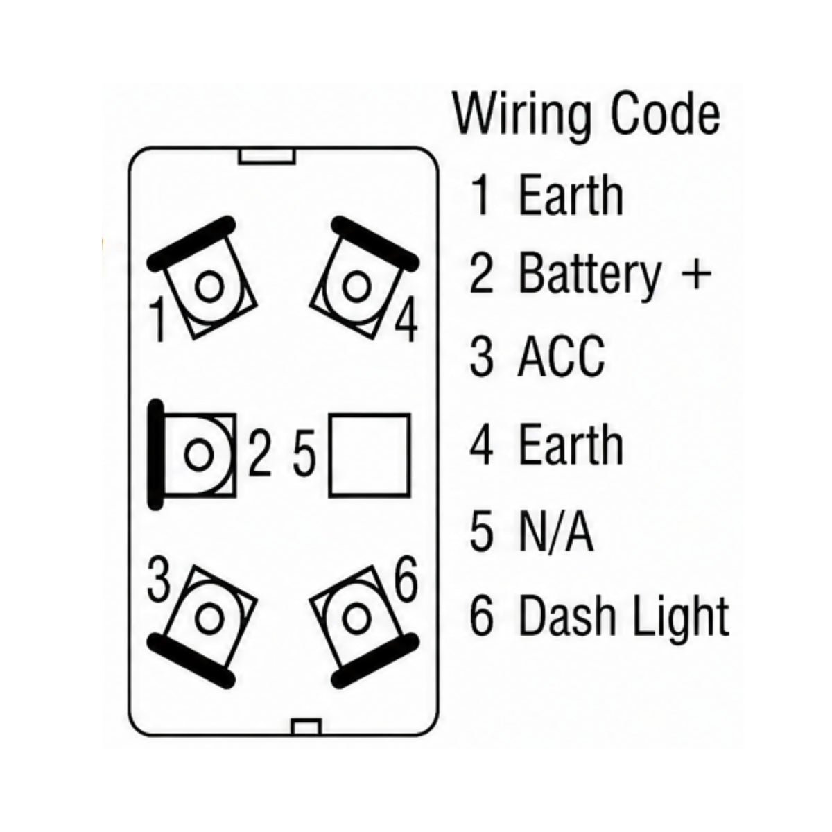 Thunder TDR11047 Rocker Switch Off Mom On SPST 12/24V Blue Illuminated (Contacts Rated 20A @ 12V)