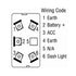 Thunder TDR11047 Rocker Switch Off Mom On SPST 12/24V Blue Illuminated (Contacts Rated 20A @ 12V)