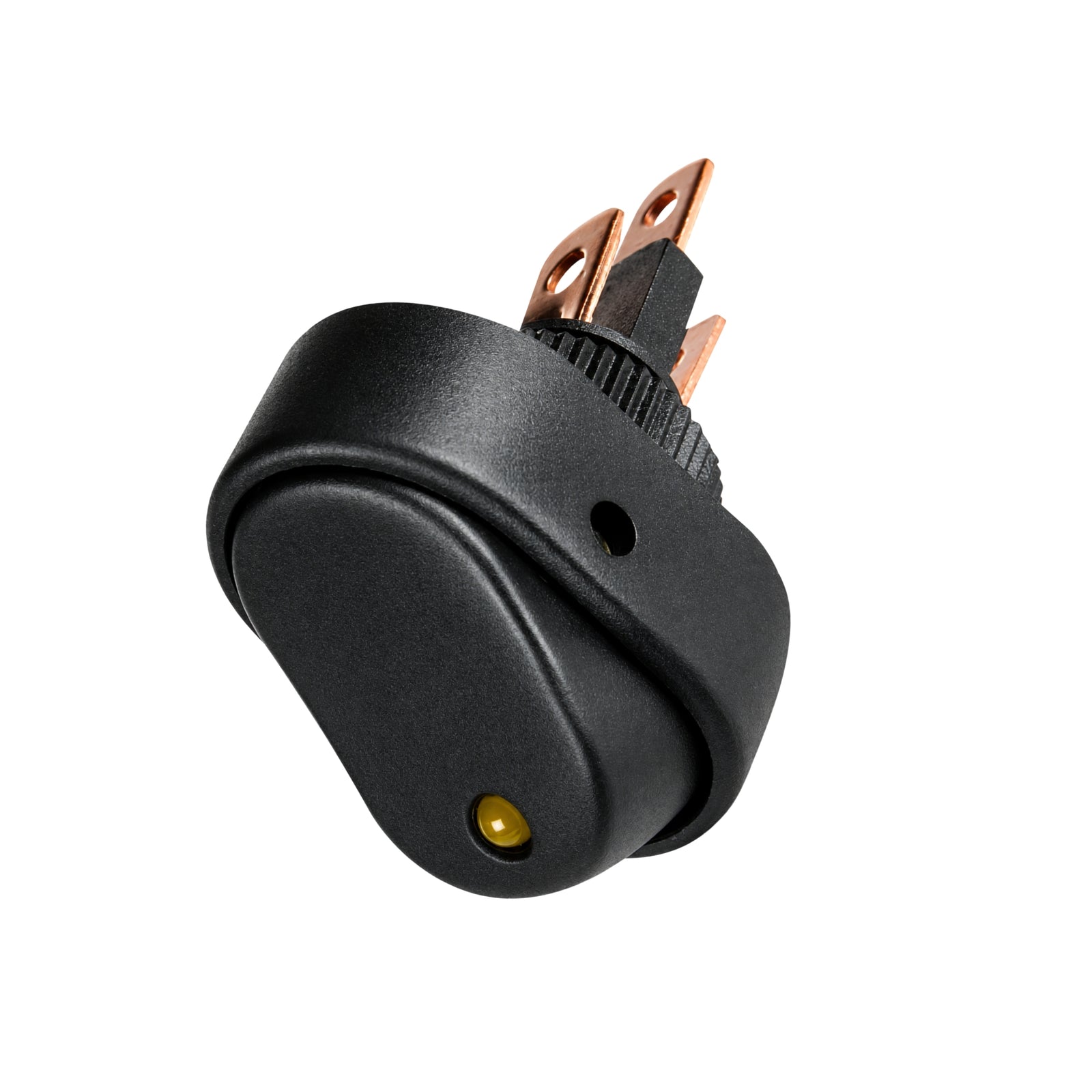 Thunder TDR11070 Rocker Switch On/Off SPST Amber Illuminated