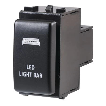 Thunder TDR11096 OE Style Push Button Switch | LED Light Bar Control for Nissan Models