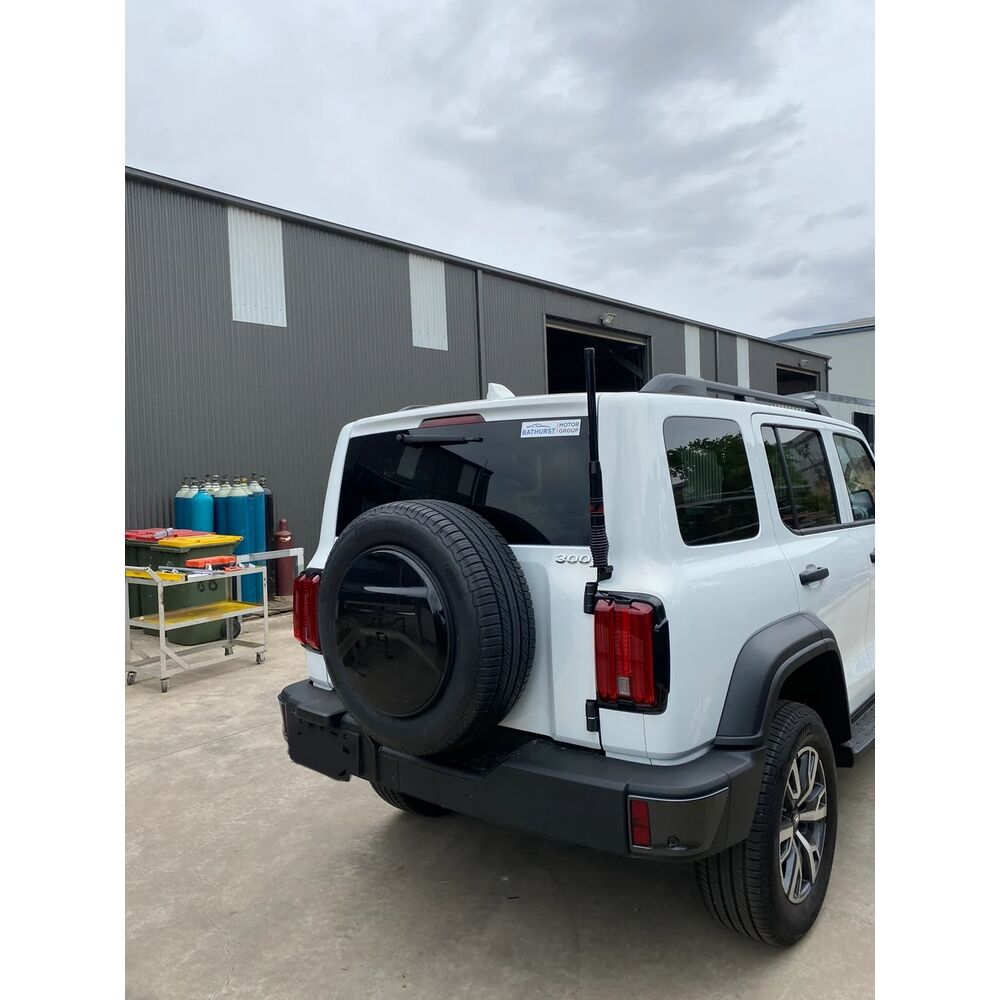 GMF4x4 TG-222D GWM Tank 300 Tailgate Boot Hinge UHF Antenna Bracket - Driver Side