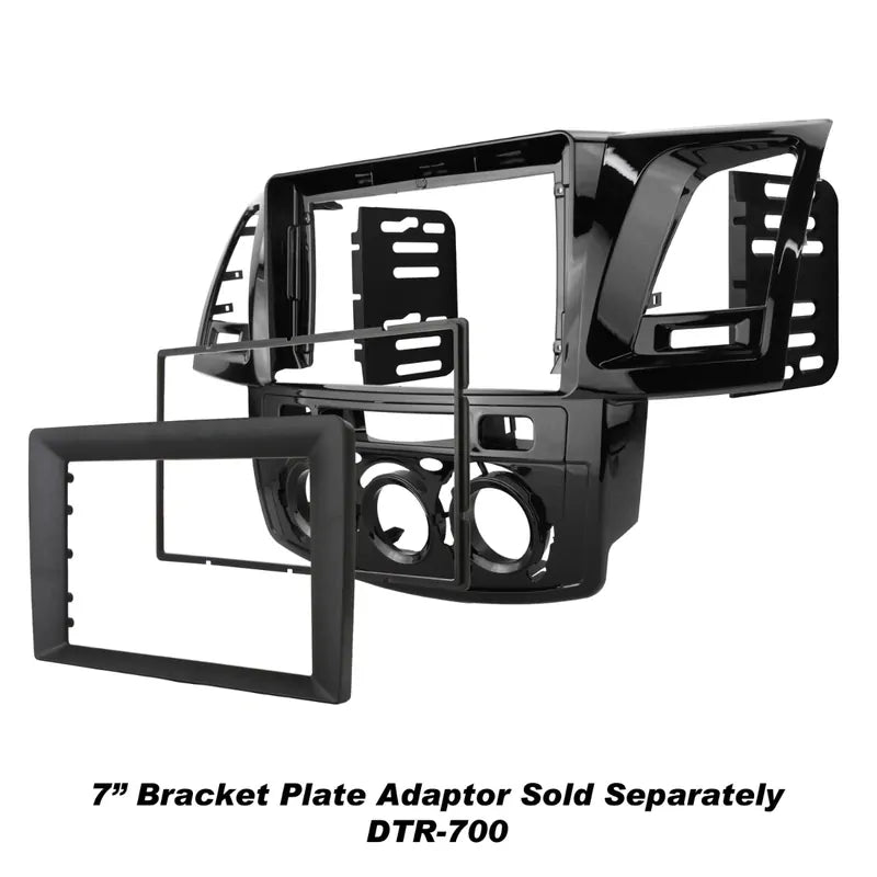 DNA Audio TOY-K9712BC-9 9 Inch Fascia Panel To Suit Toyota Hilux 2005-2011 - Professional Head Unit Upgrade