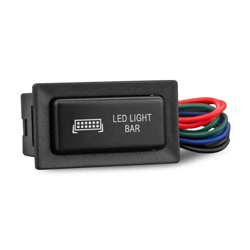 STEDI TOY-80-BAR Horizontal Toyota LED Light Bar Push Button Switch To Suit 80 Series Landcruiser