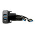 DNA TOYUSB02 Dual USB 3.0 Adaptor Lead To Suit Toyota Vehicles - Large