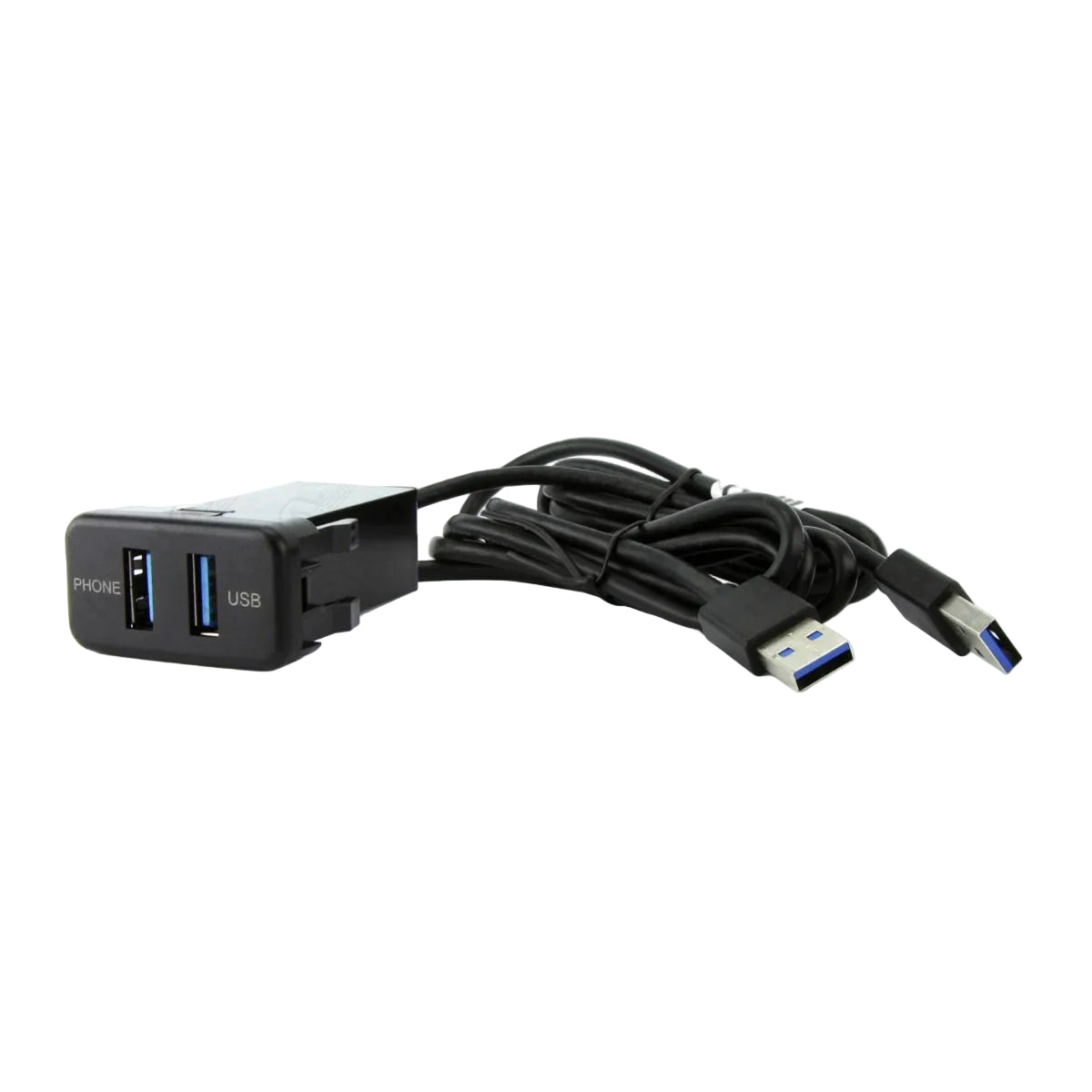 DNA TOYUSB05 | Horizontal Factory Fit Dual Audio & Charge USB3.0 Sockets