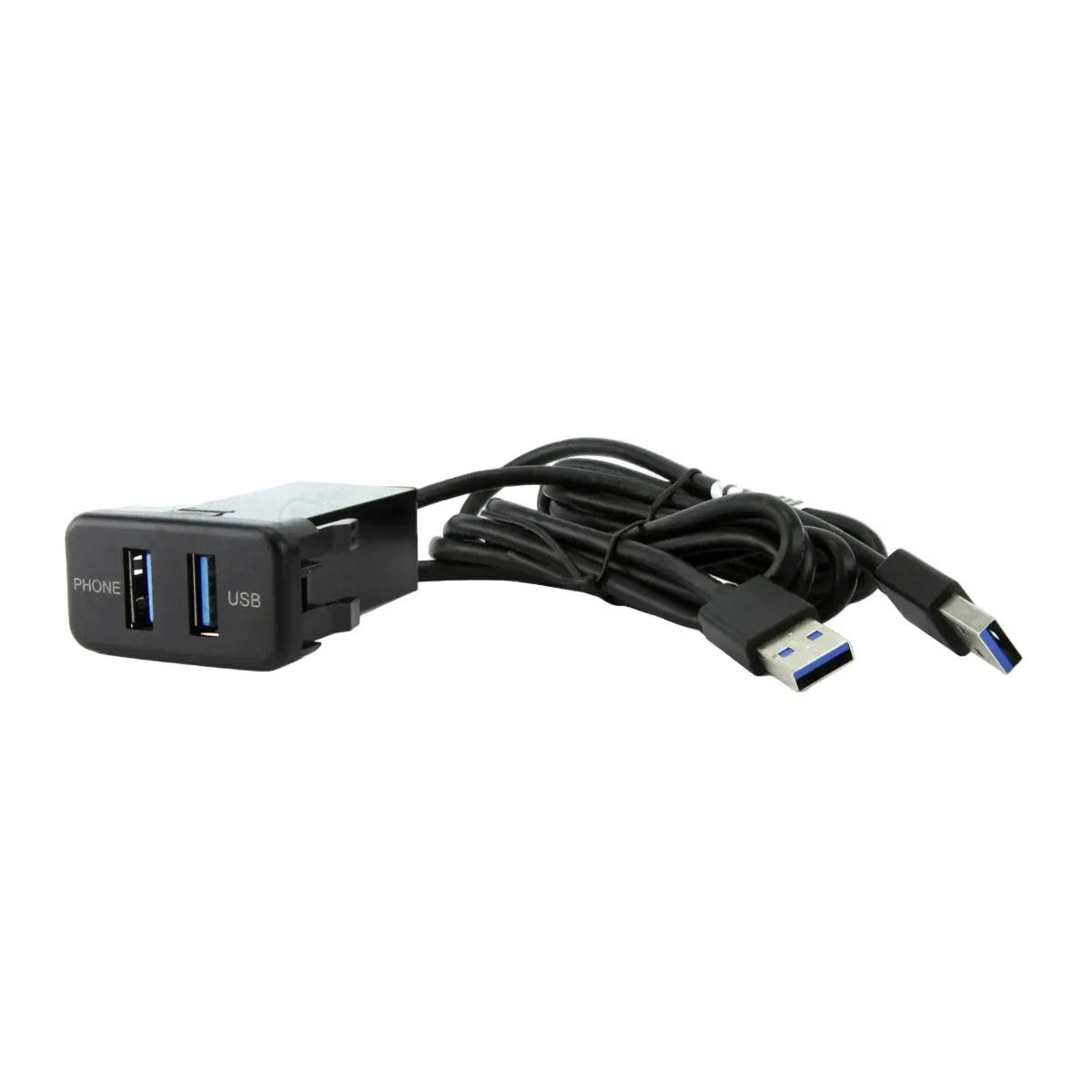 DNA TOYUSB05 | Horizontal Factory Fit Dual Audio & Charge USB3.0 Sockets
