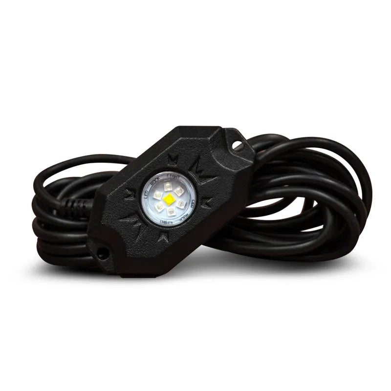 TrailPRO TPRGBW4 4 Way RGBW Rock Light Kit