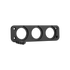 Teralume Industries QF-TRIPLE-FLUSHMOUNT Flush Mount Outlet - Triple