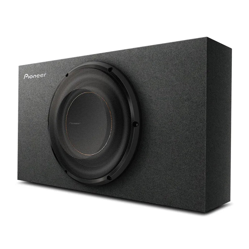 Pioneer TS-D10LB 10" 1300W “D” Series Shallow-Mount Pre-Loaded Enclosure