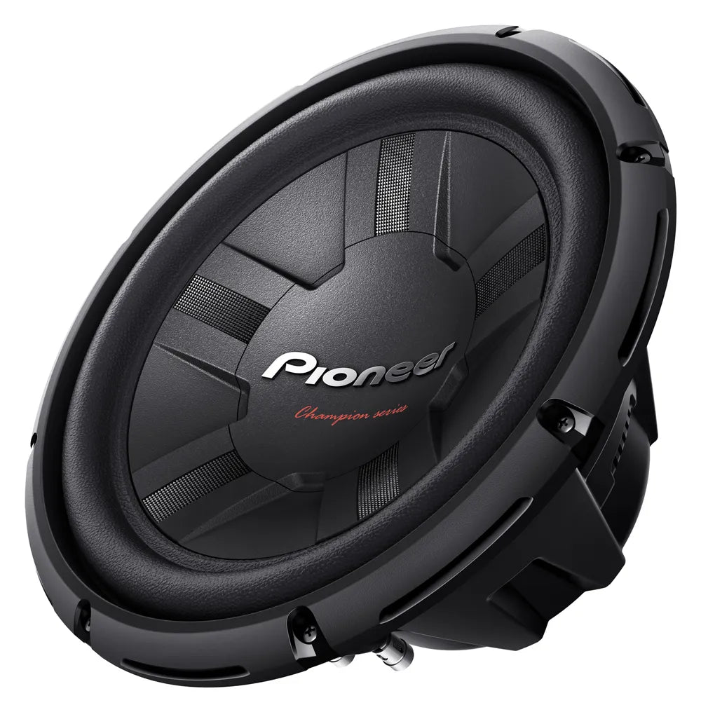 Pioneer TS-W311D4 12" 1400W Champion Series Subwoofer with Dual 4 Ohm Voice Coil