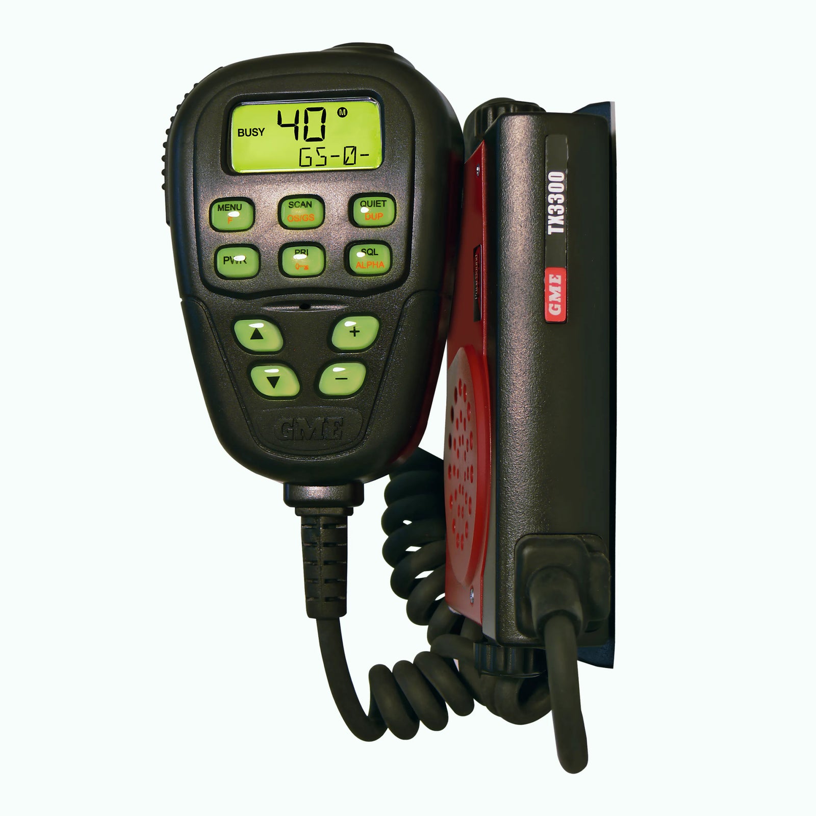 GME TX3340 477MHz UHF Ultra Compact CB Radio - 80ch Upgradable