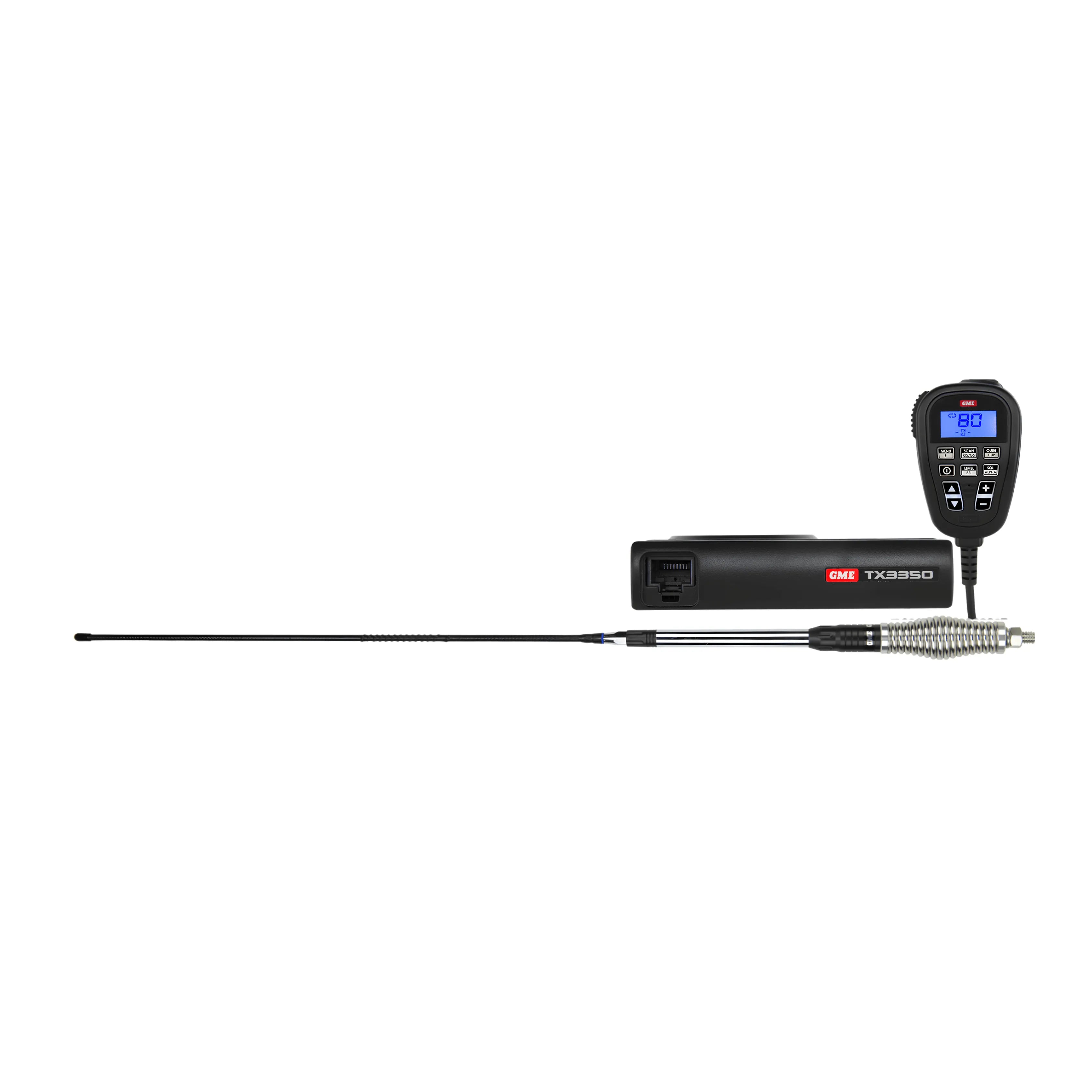 GME TX3350UVP 5 Watt Super Compact UHF CB Radio - Value Pack
