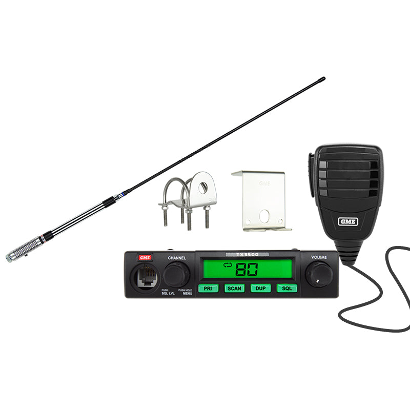 GME TX3500SVP 5 Watt Compact UHF CB Radio - Value Pack