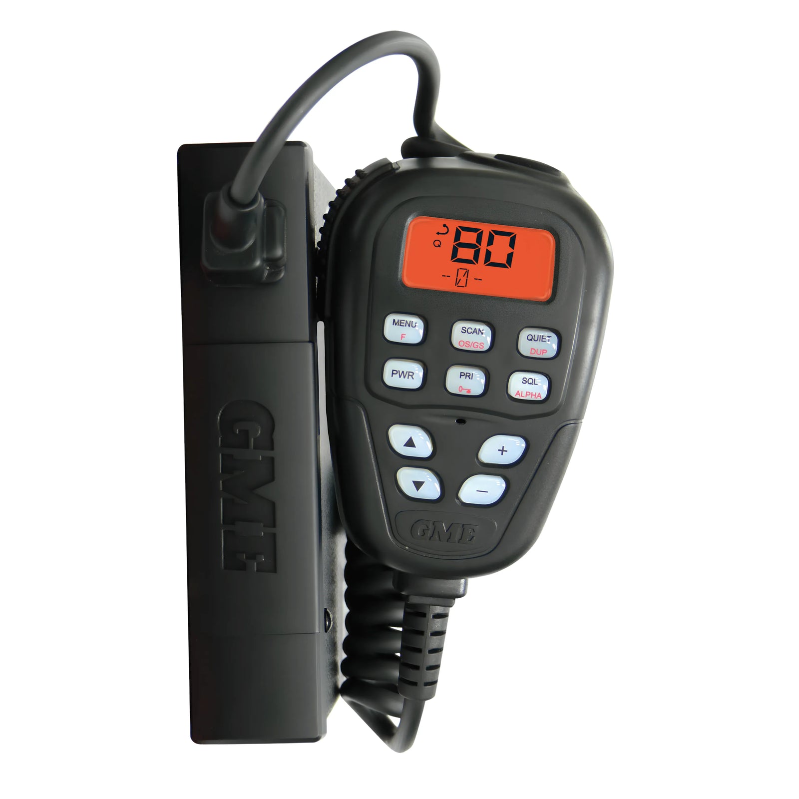 GME TX3540 477MHz UHF Compact CB Radio - 80ch Upgradable