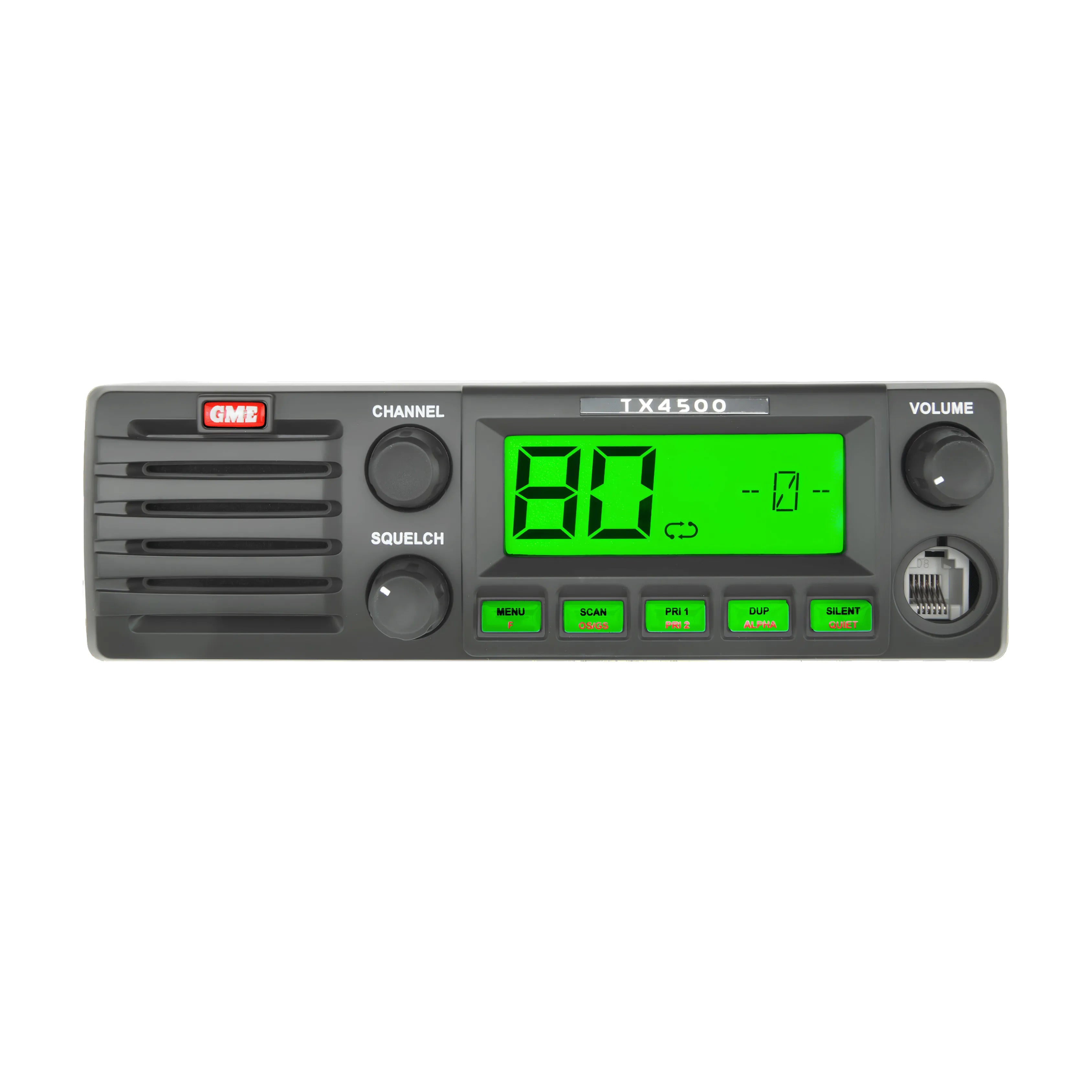 GME TX4500S 5 Watt Din Mount UHF CB Radio With Scansuite