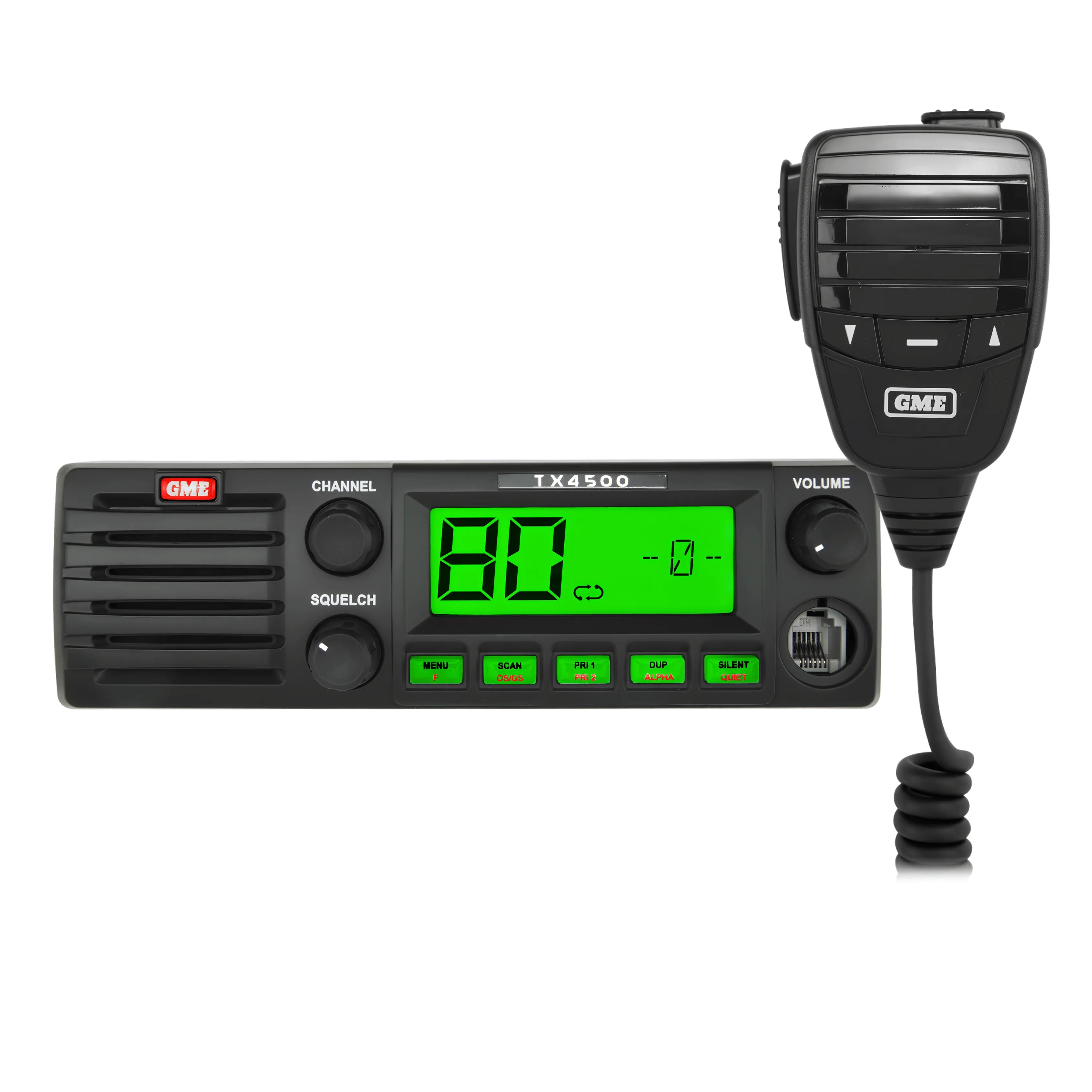 GME TX4500S 5 Watt Din Mount UHF CB Radio With Scansuite