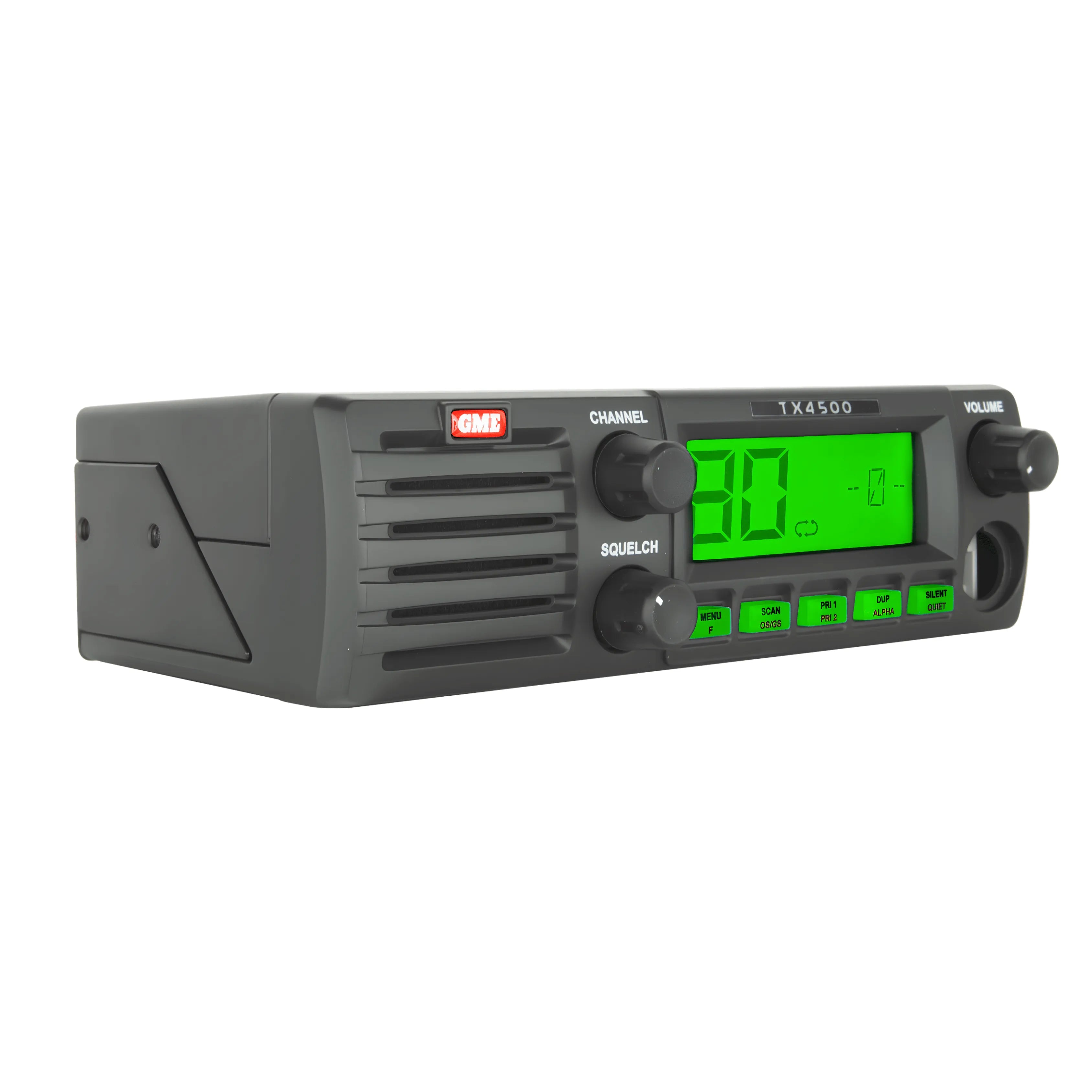 GME TX4500WS DSP DIN UHF Radio with Wireless PTT & ScanSuite - 80 Channel