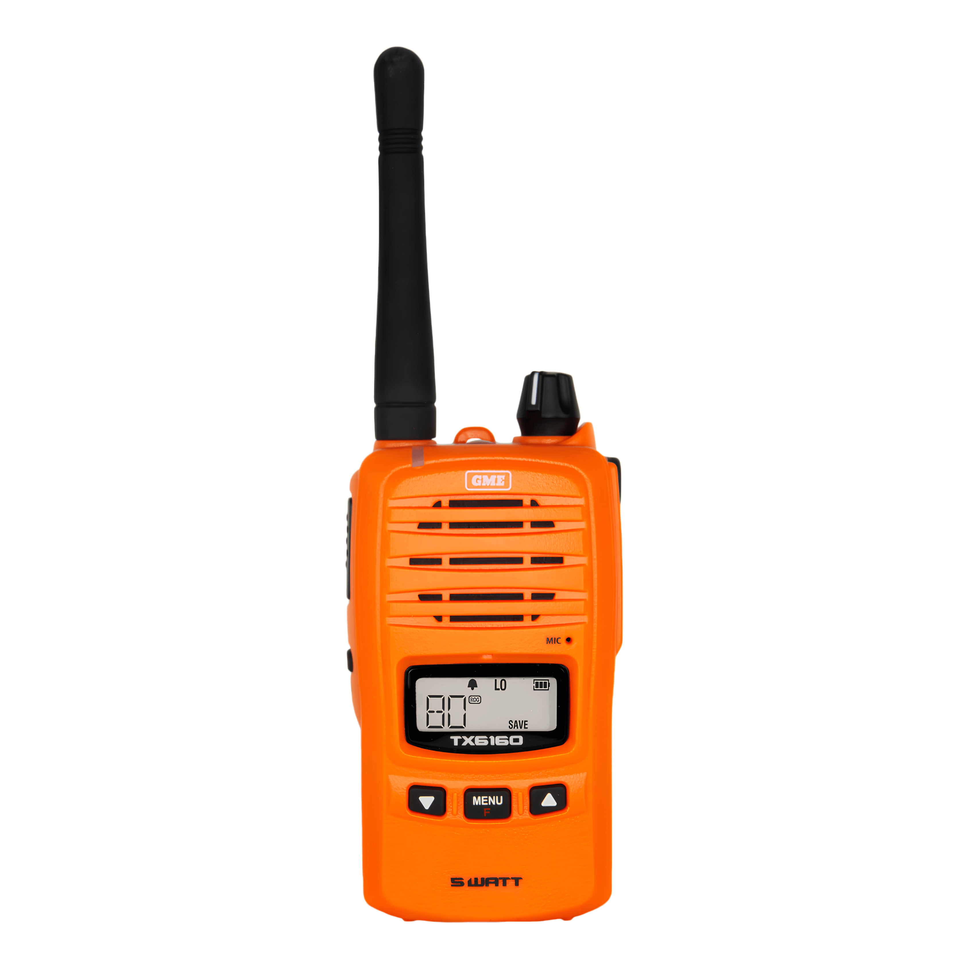 GME TX6160XO 5 Watt IP67 UHF CB Handheld Radio - Blaze Orange
