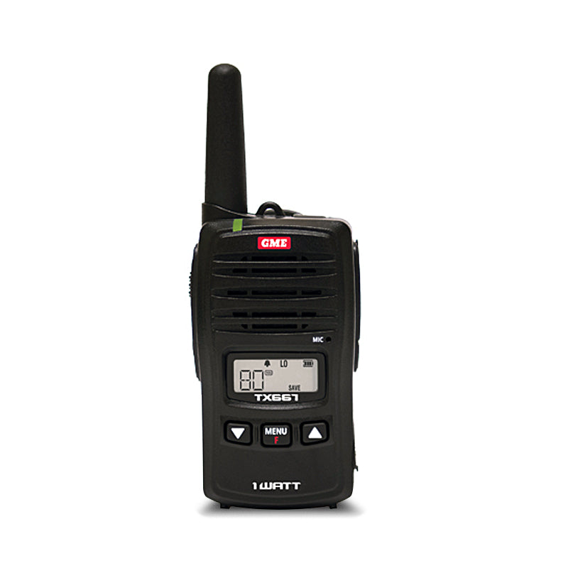 GME TX667 1-Watt UHF CB Handheld Radio