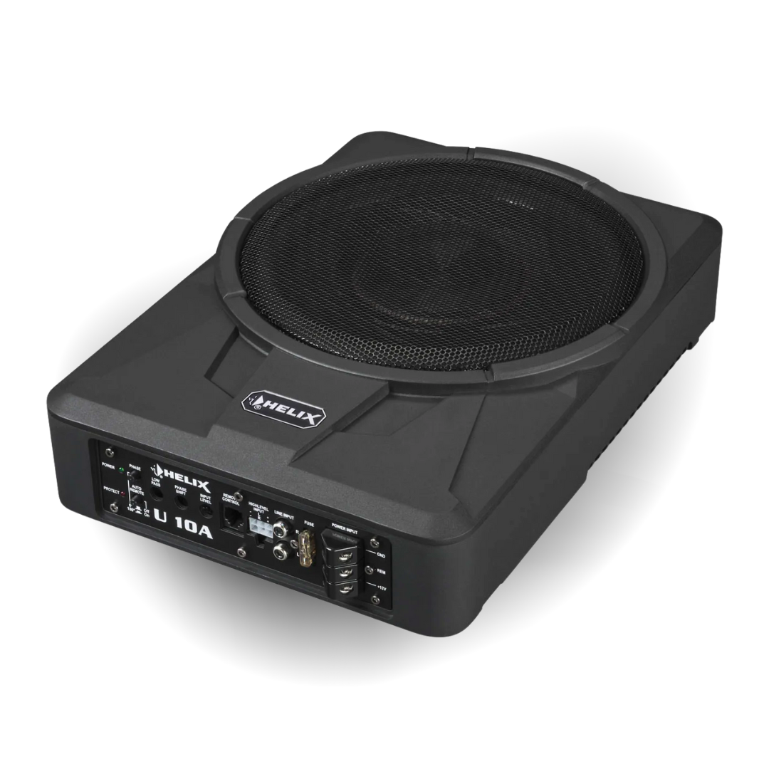 HELIX U 10A | 10" 180W RMS Active Slim Under Seat Subwoofer